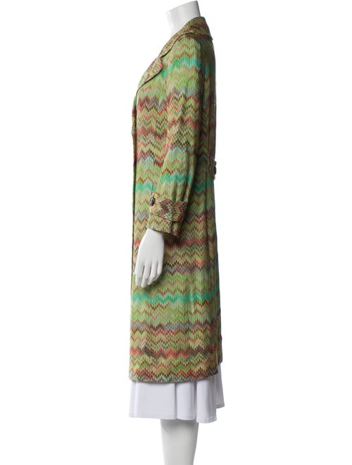 Missoni Printed Trench Coat