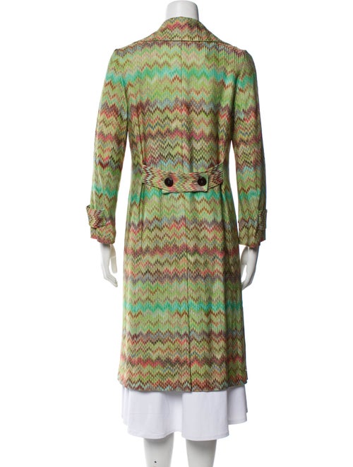 Missoni Printed Trench Coat