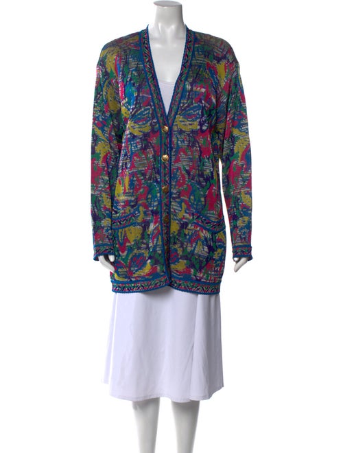 Missoni Printed V-Neck Sweater
