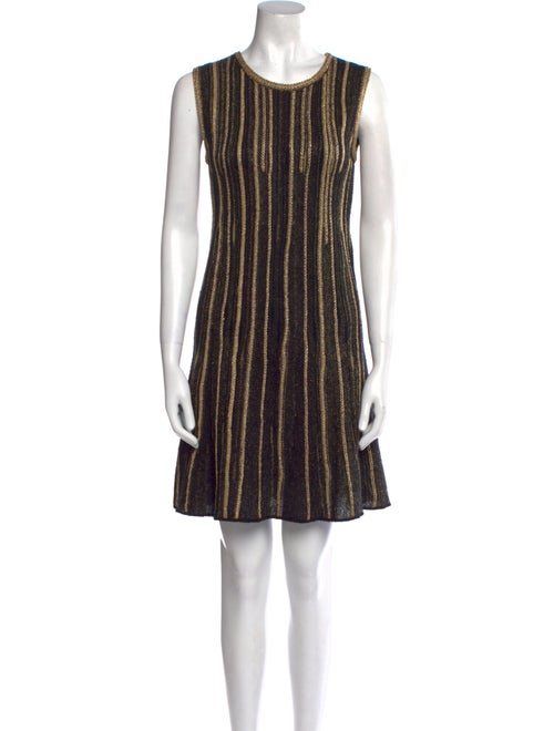 M Missoni Striped Mini Dress