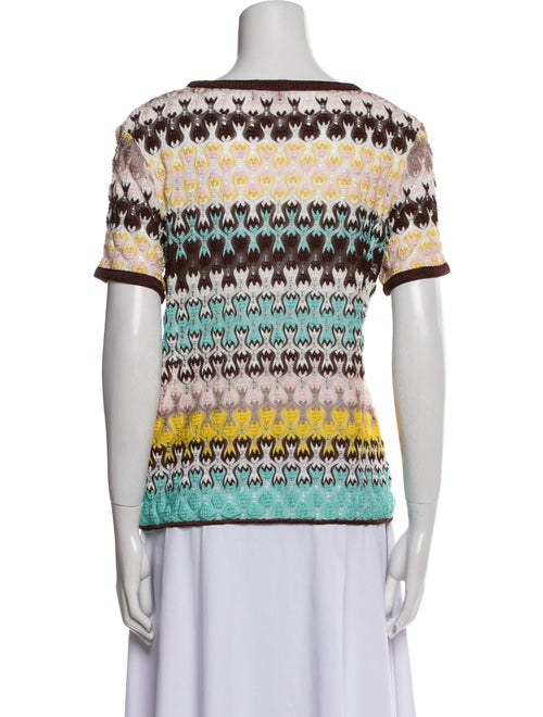 Missoni Printed Scoop Neck T-Shirt