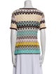 Missoni Printed Scoop Neck T-Shirt