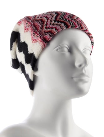 Missoni Pattern Print Knitted Beanie