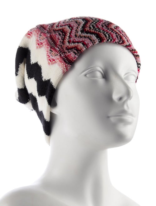 Missoni Pattern Print Knitted Beanie