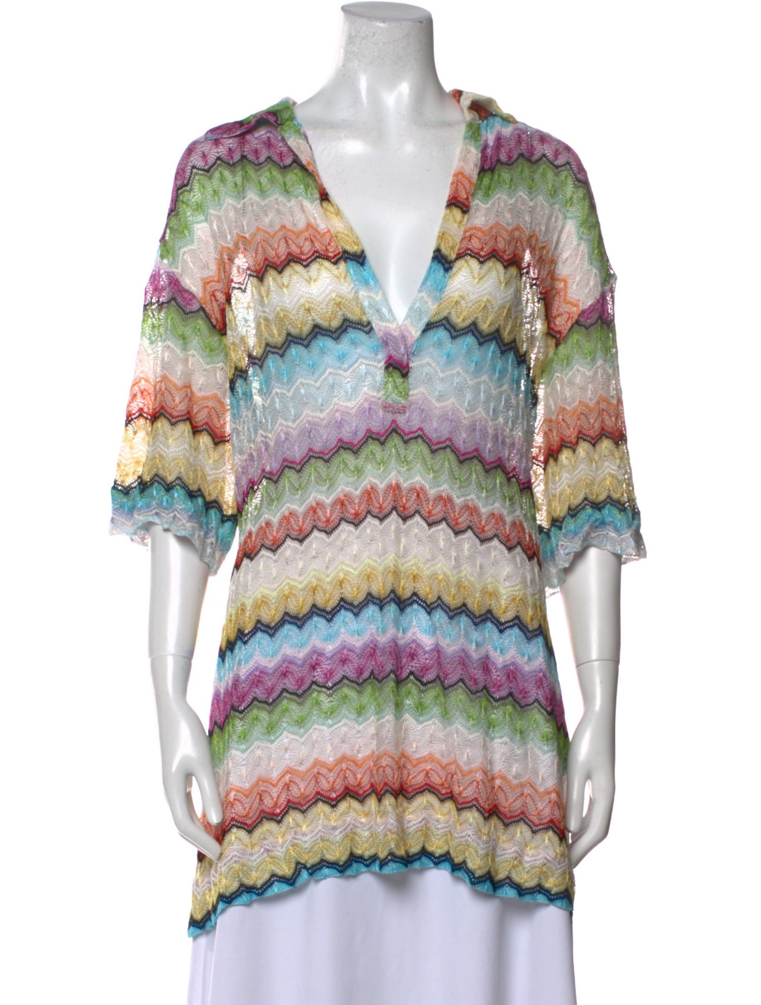 Missoni Striped V-Neck Tunic