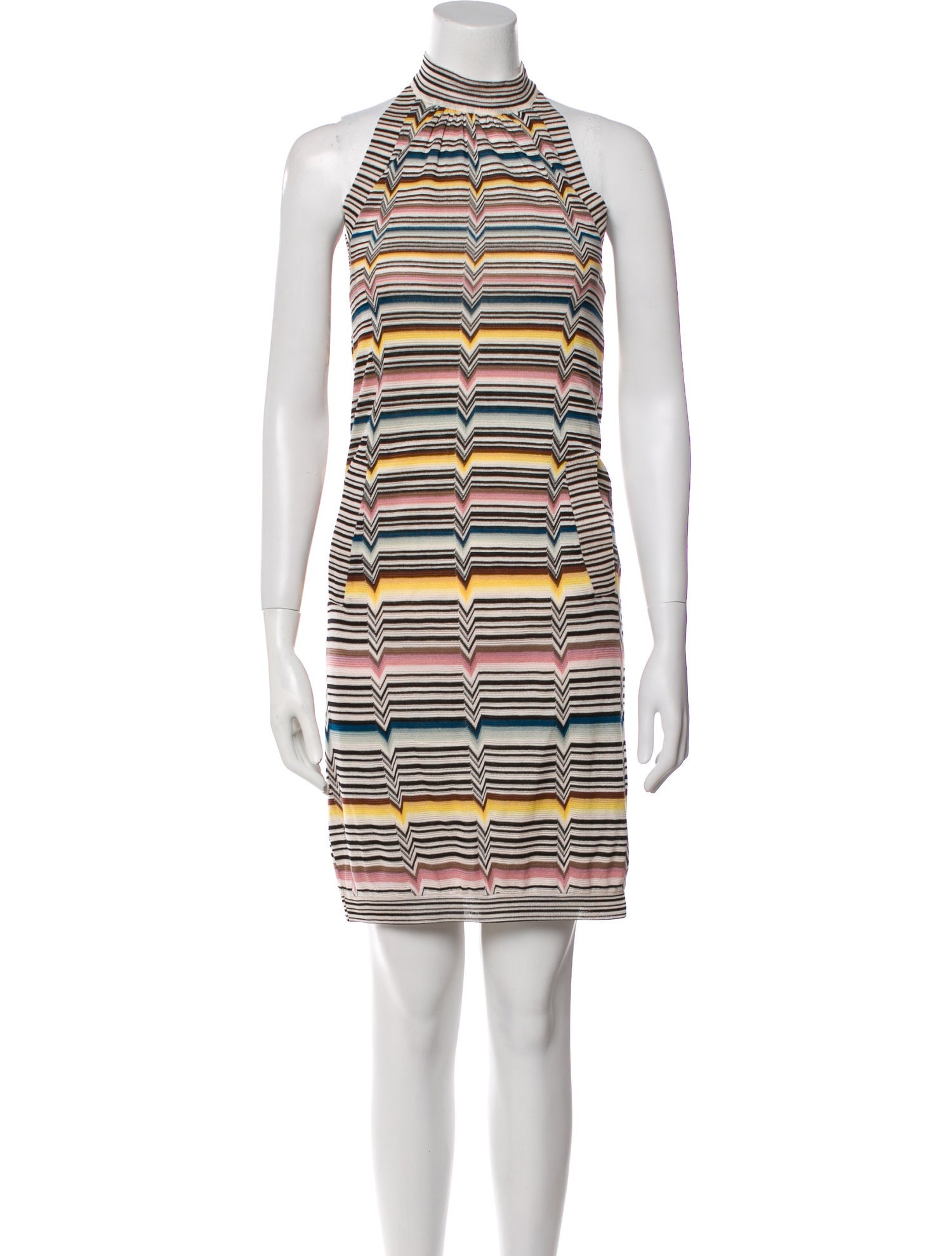 Missoni Striped Knee-Length Dress