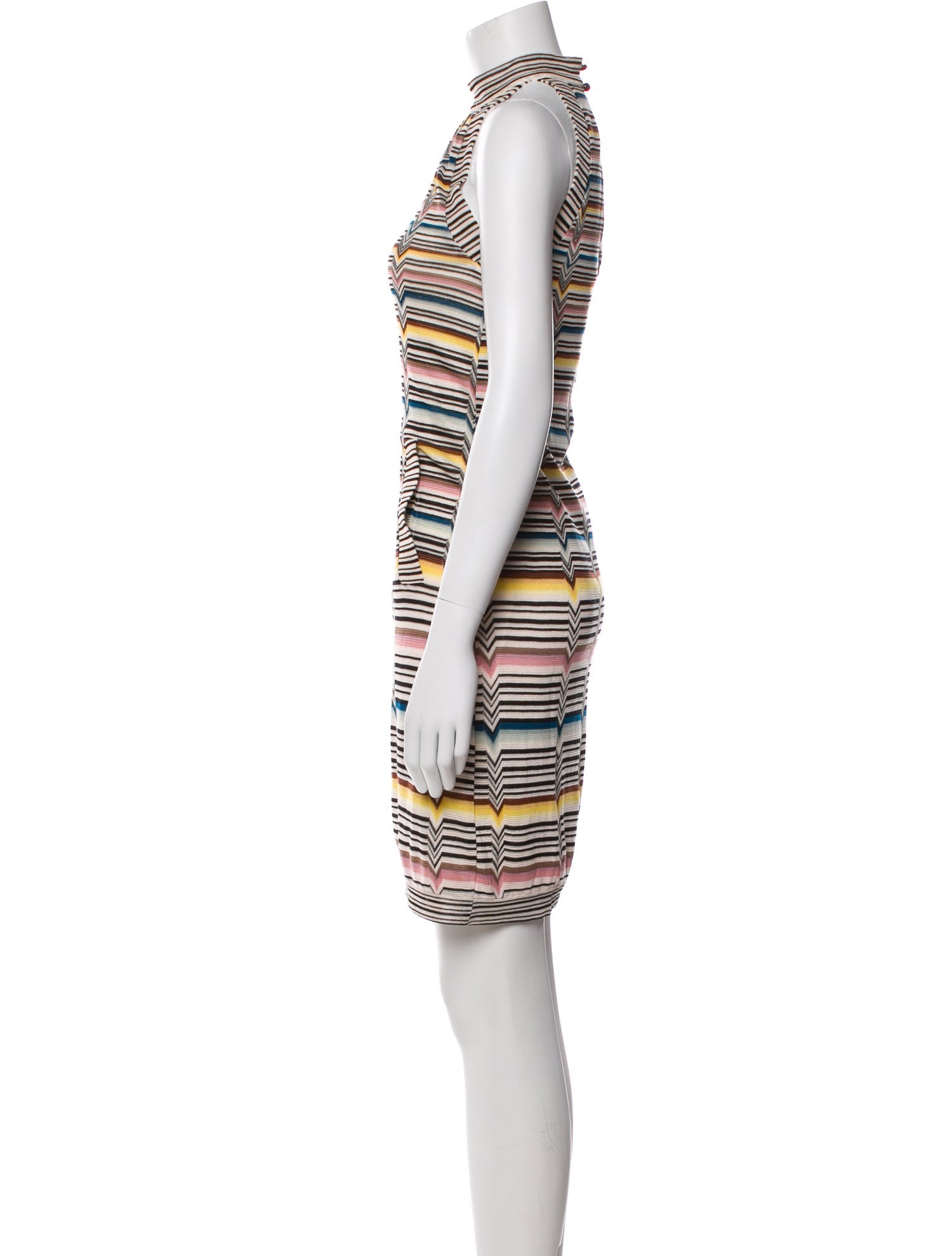 Missoni Striped Knee-Length Dress