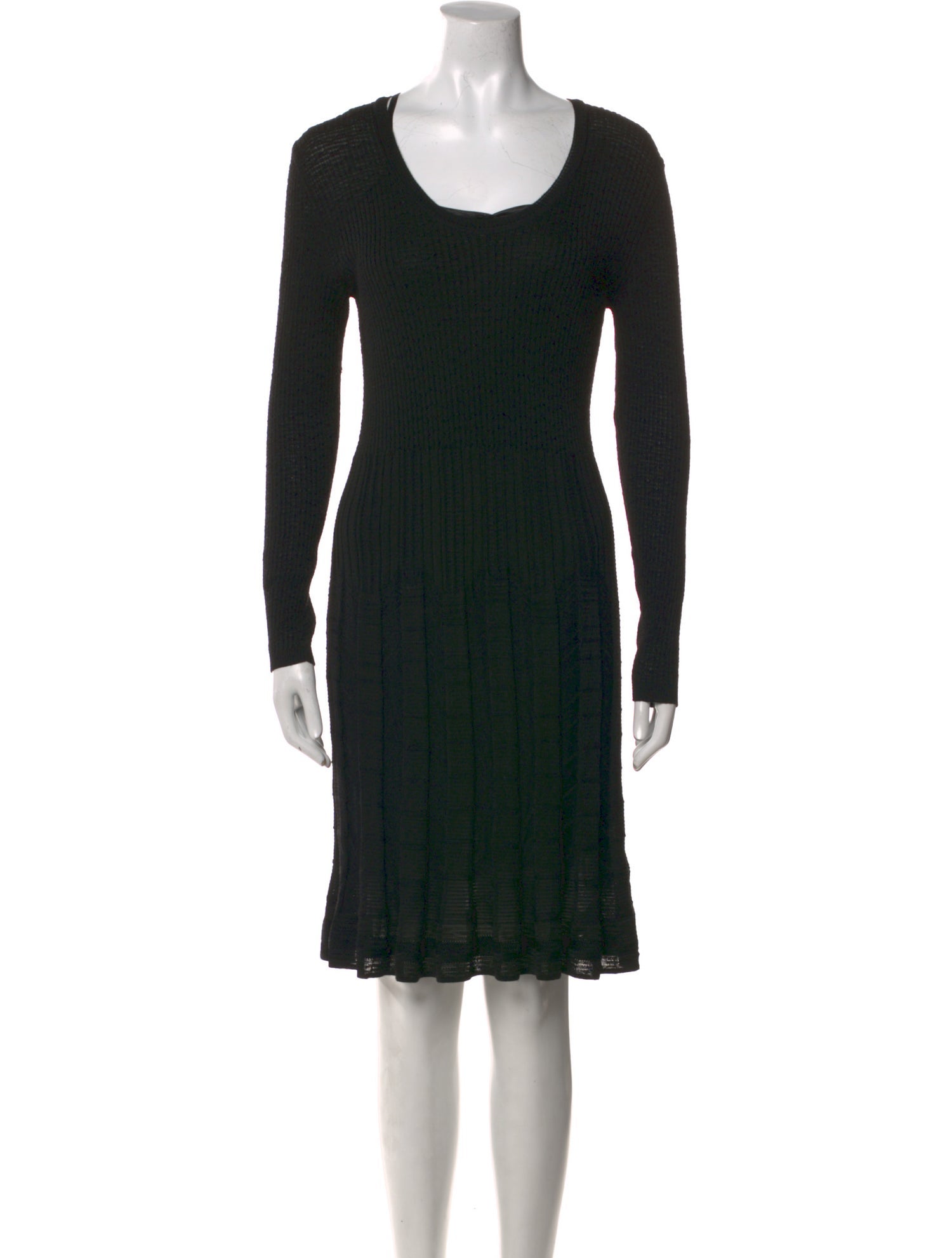 Missoni Scoop Neck Knee-Length Dress