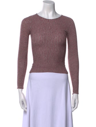 Missoni Striped Scoop Neck Sweater