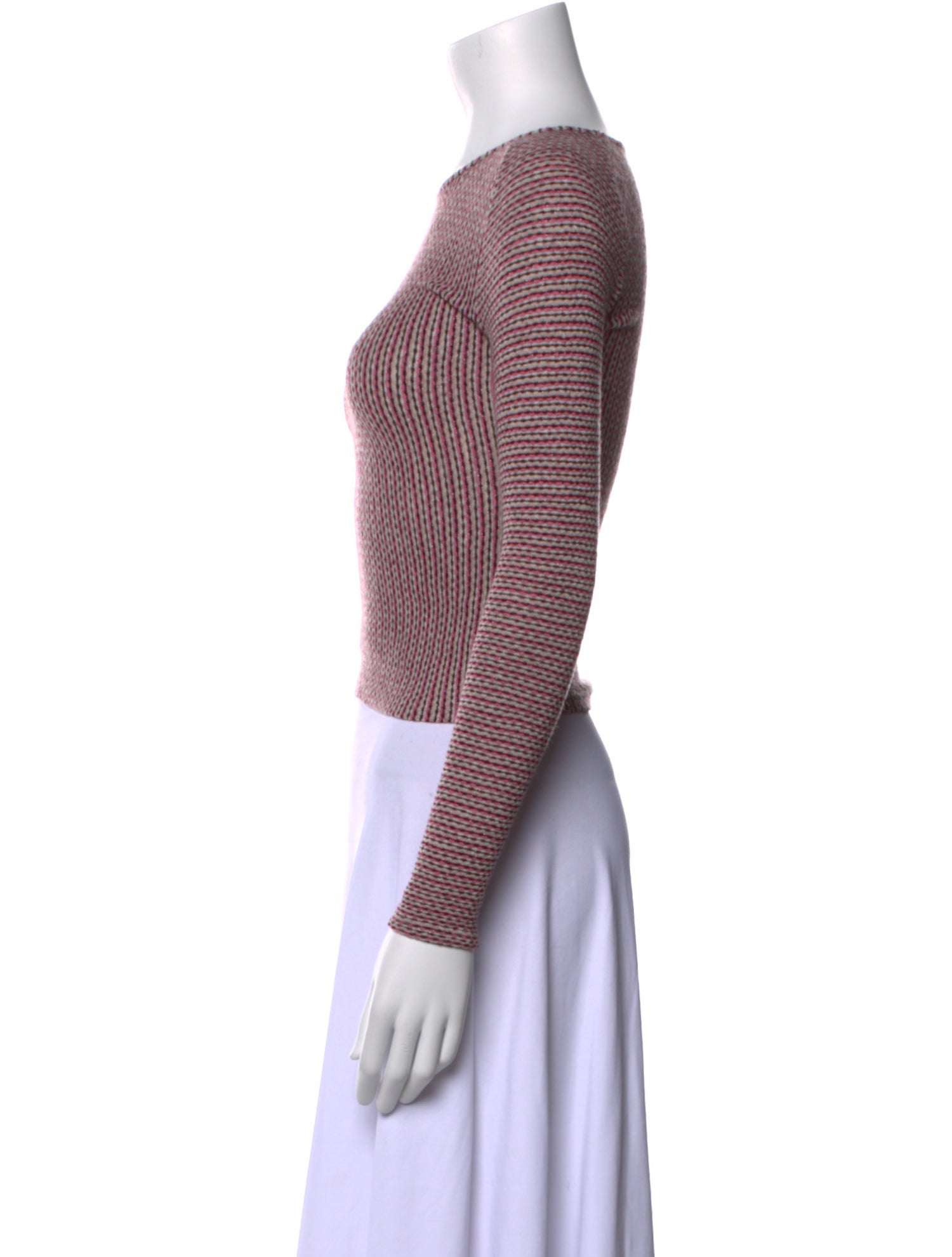 Missoni Striped Scoop Neck Sweater