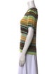 Missoni Striped Scoop Neck T-Shirt