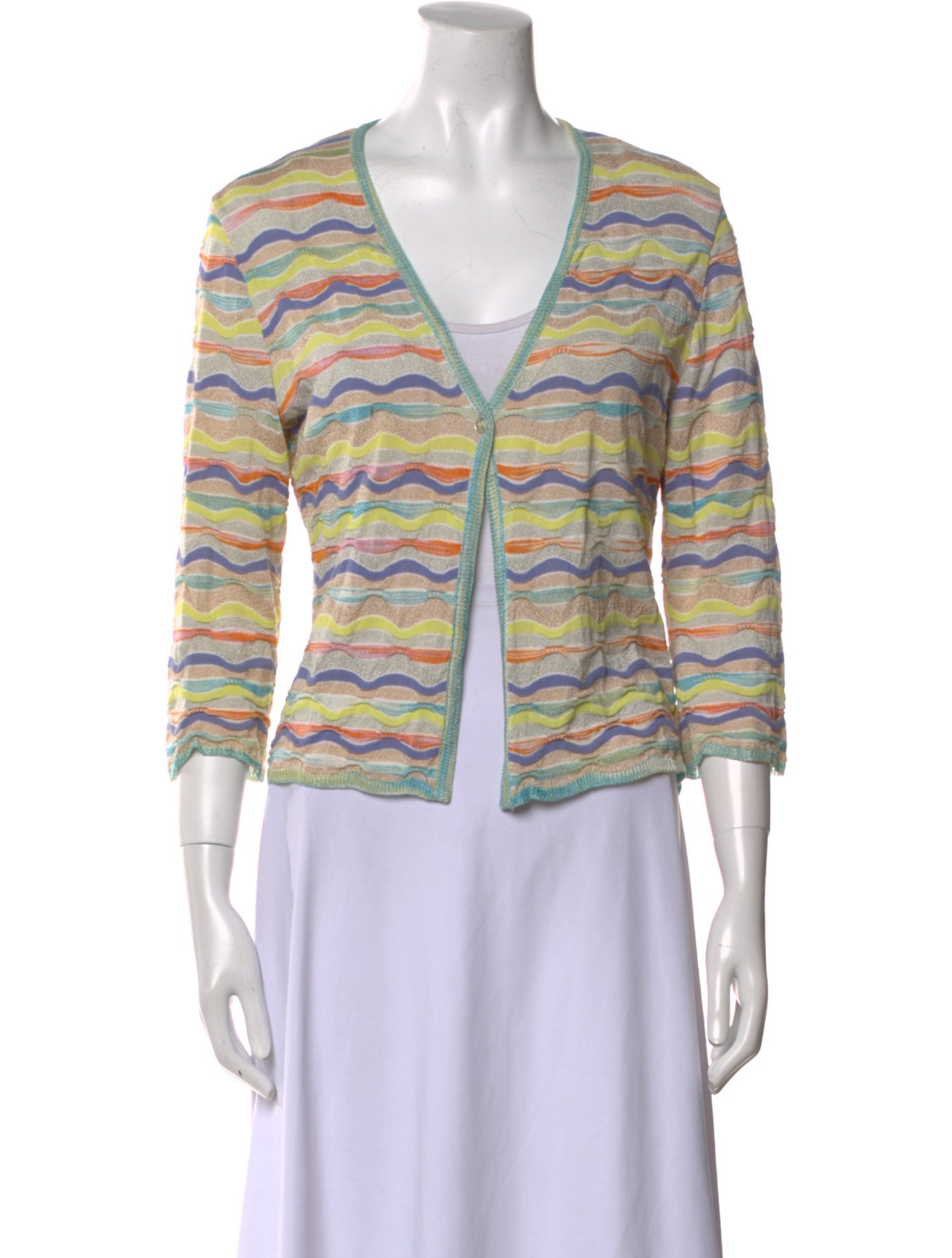 Missoni Striped V-Neck Sweater