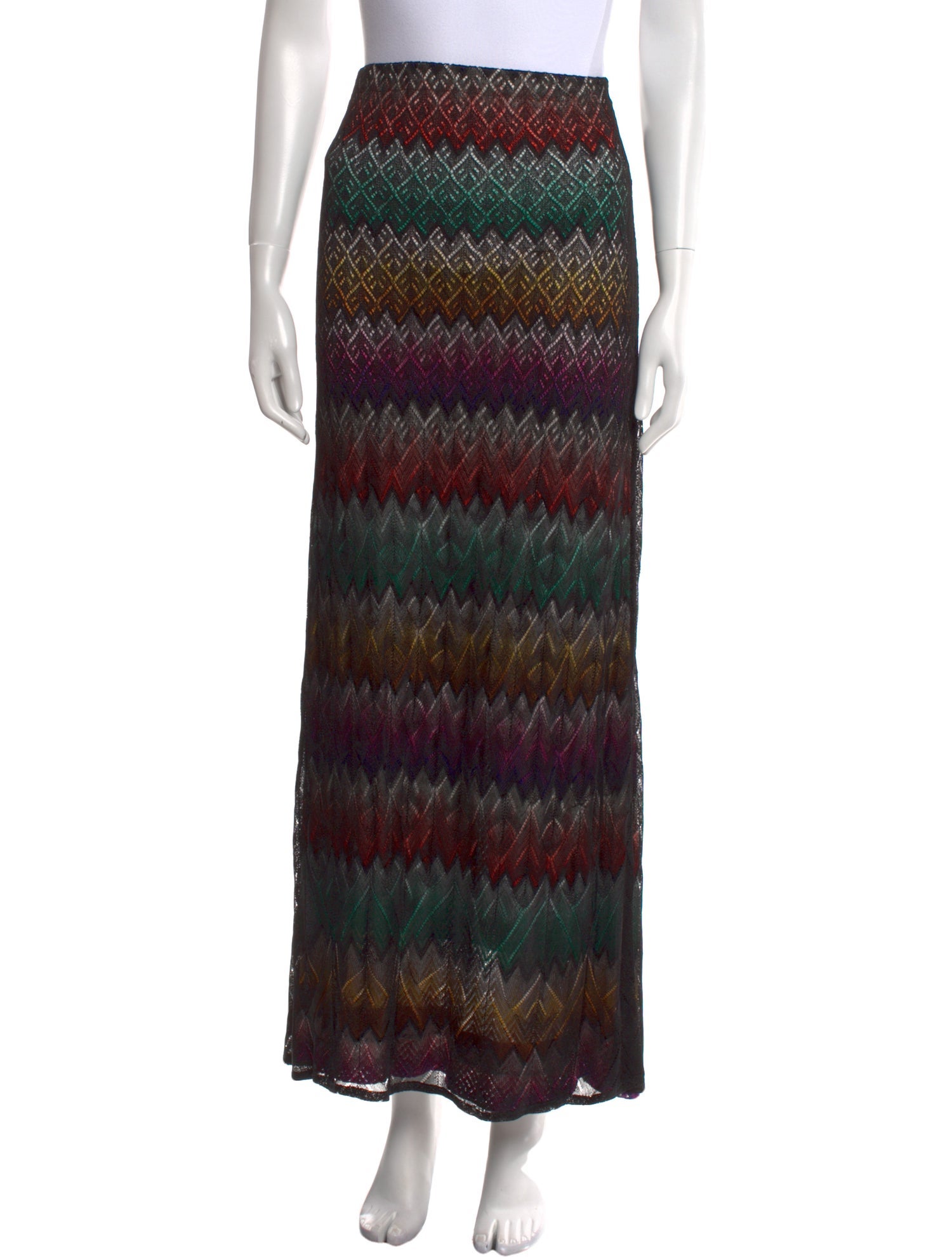 Missoni Striped Midi Length Skirt