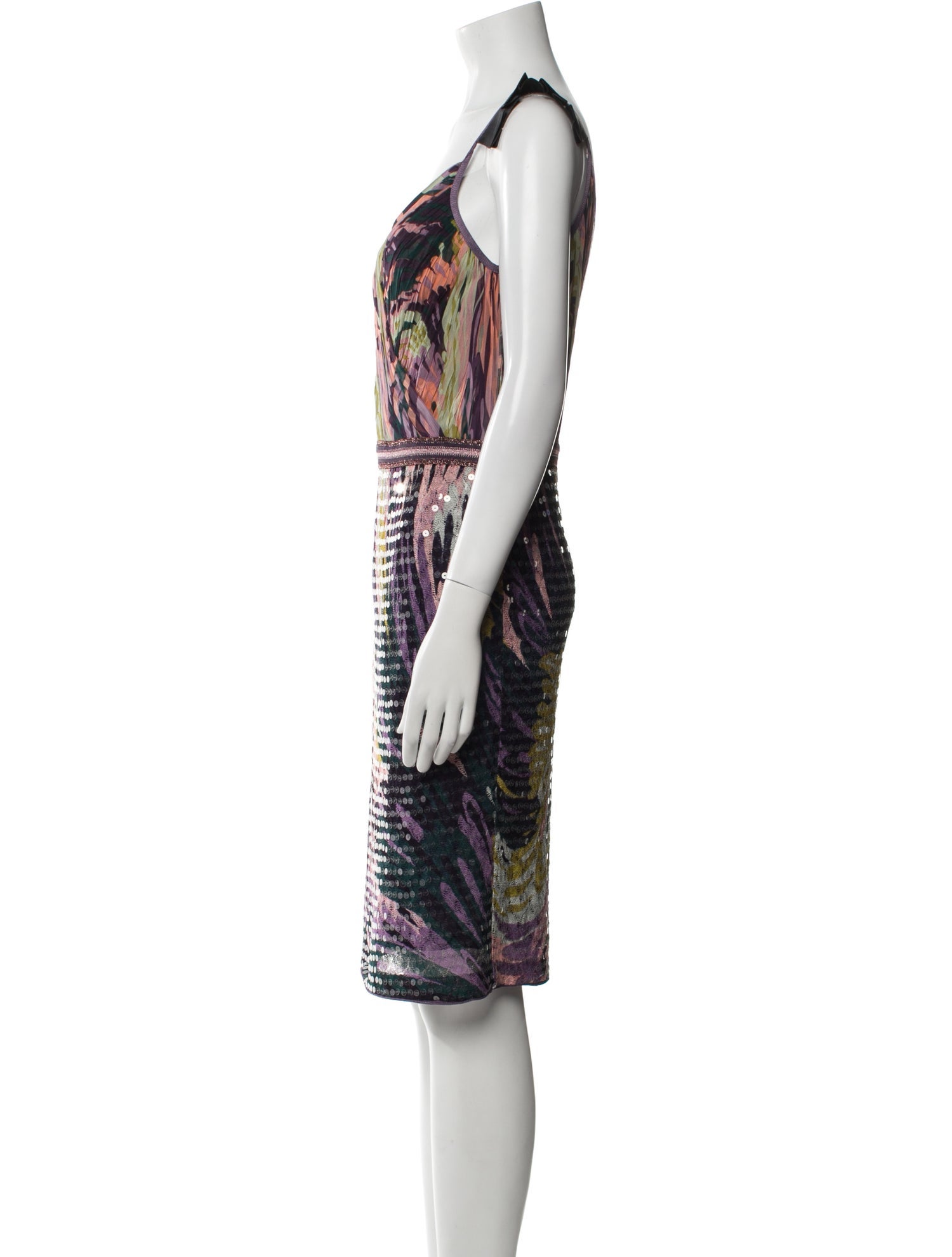 Missoni Printed Knee-Length Dress