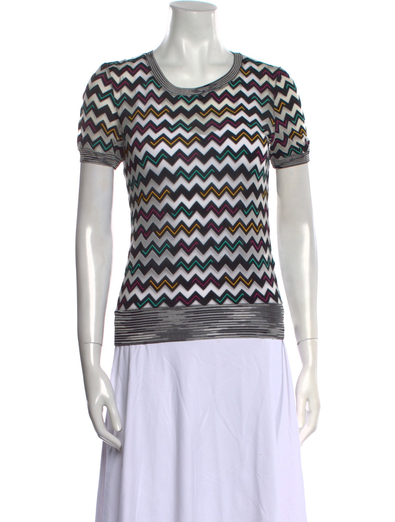 Missoni Printed Crew Neck T-Shirt