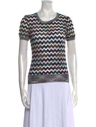 Missoni Printed Crew Neck T-Shirt