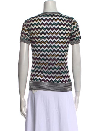 Missoni Printed Crew Neck T-Shirt