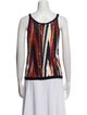 Missoni Printed Scoop Neck Top