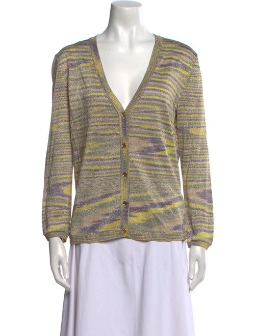 Missoni Striped V-Neck Sweater