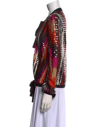 Missoni Printed Crew Neck Sweater