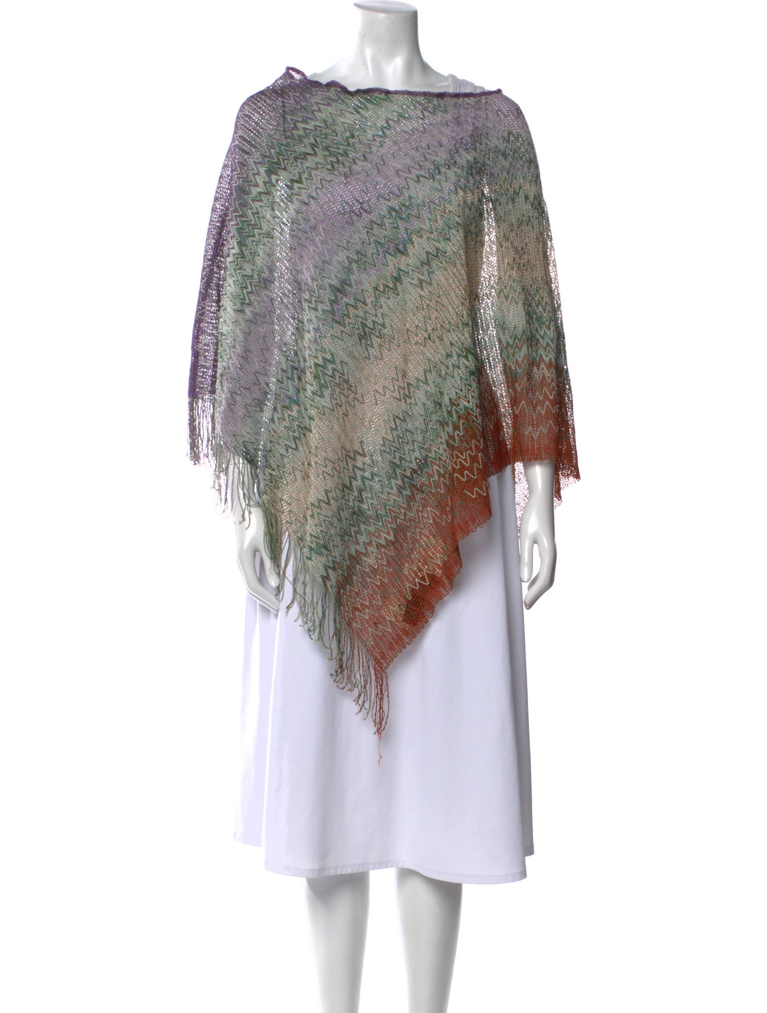 Missoni Printed Bateau Neckline Sweater