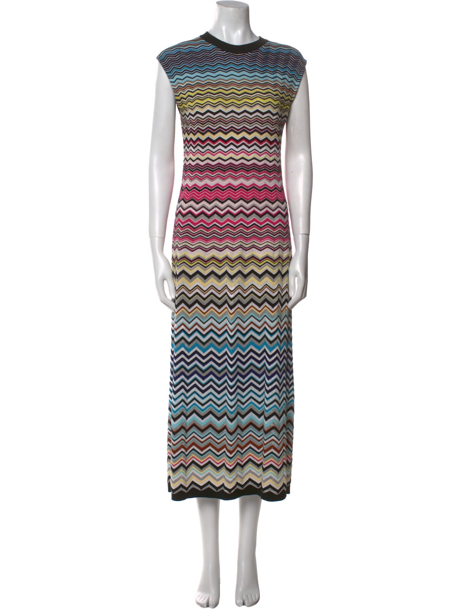 Missoni Striped Midi Length Dress