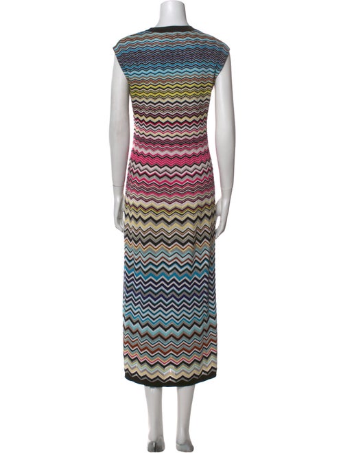 Missoni Striped Midi Length Dress