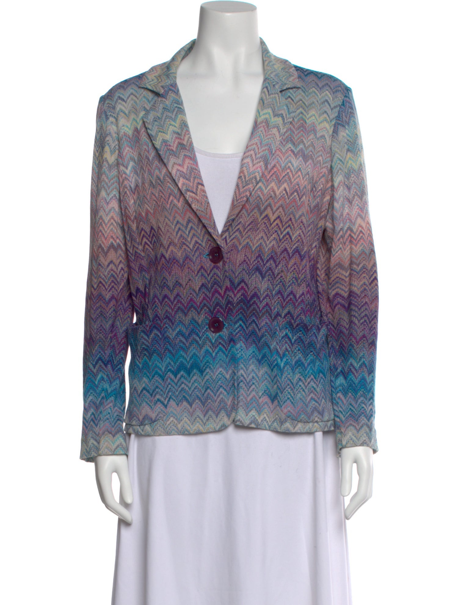 Missoni Printed V-Neck Sweater