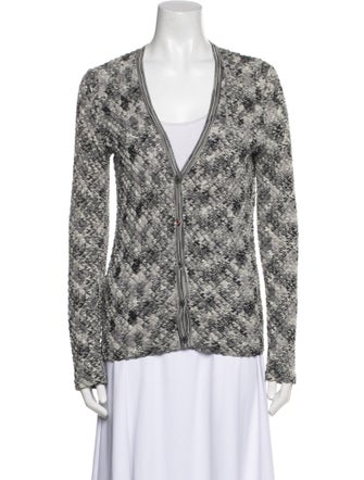 Missoni Printed V-Neck Sweater