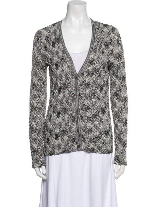 Missoni Printed V-Neck Sweater