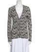 Missoni Printed V-Neck Sweater