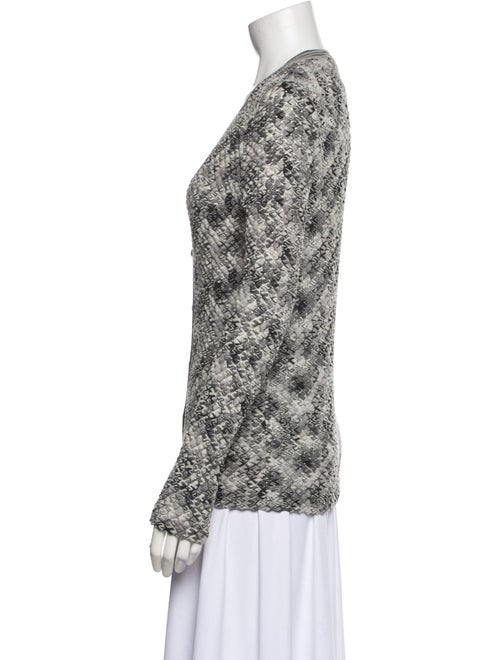 Missoni Printed V-Neck Sweater