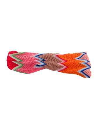 Missoni Knitted Pattern Headband