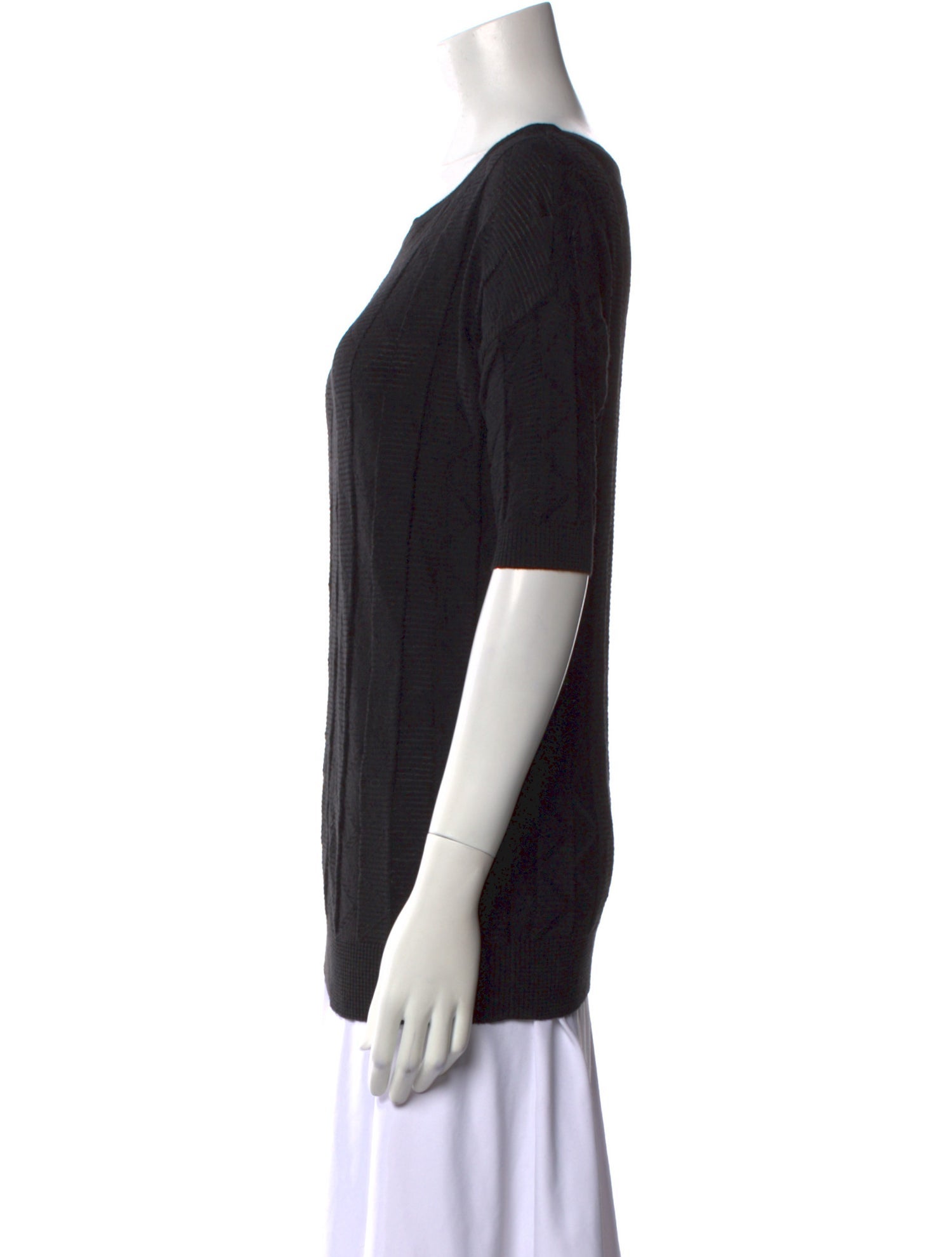 Missoni Bateau Neckline Short Sleeve T-Shirt