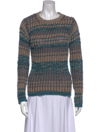 Missoni Striped Crew Neck Sweater