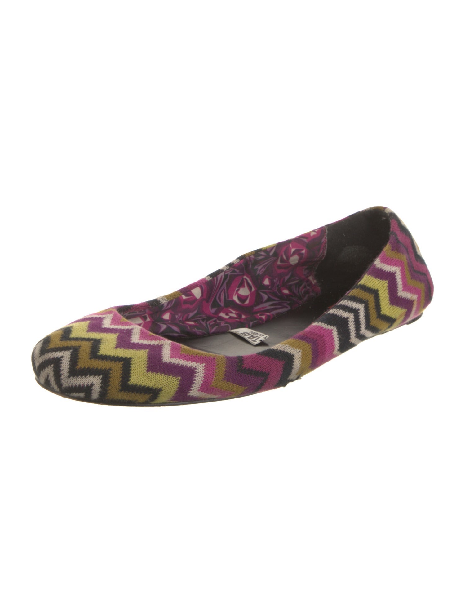 Missoni Striped Flats