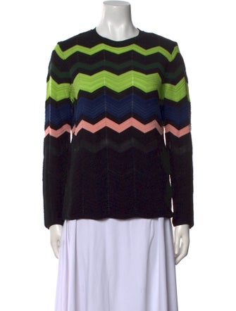 Missoni Striped Crew Neck Sweater