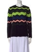 Missoni Striped Crew Neck Sweater