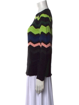Missoni Striped Crew Neck Sweater