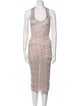 Missoni Lace Pattern Midi Length Dress