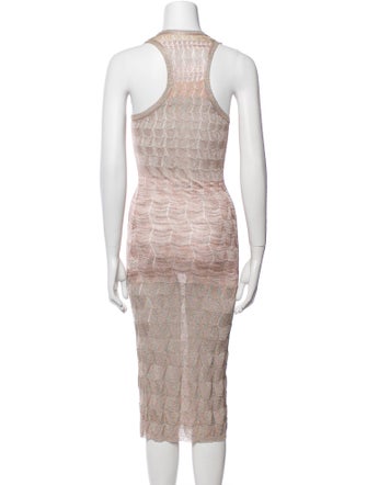 Missoni Lace Pattern Midi Length Dress