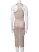 Missoni Lace Pattern Midi Length Dress
