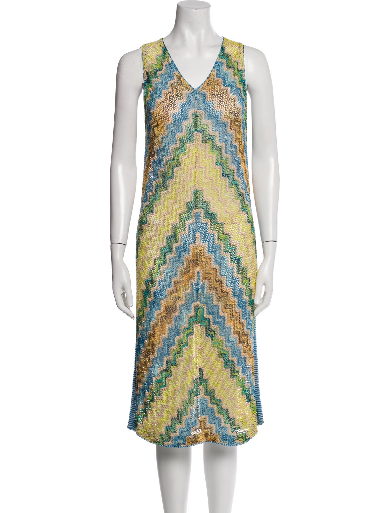 Missoni Striped Crochet Trim Cover-Up