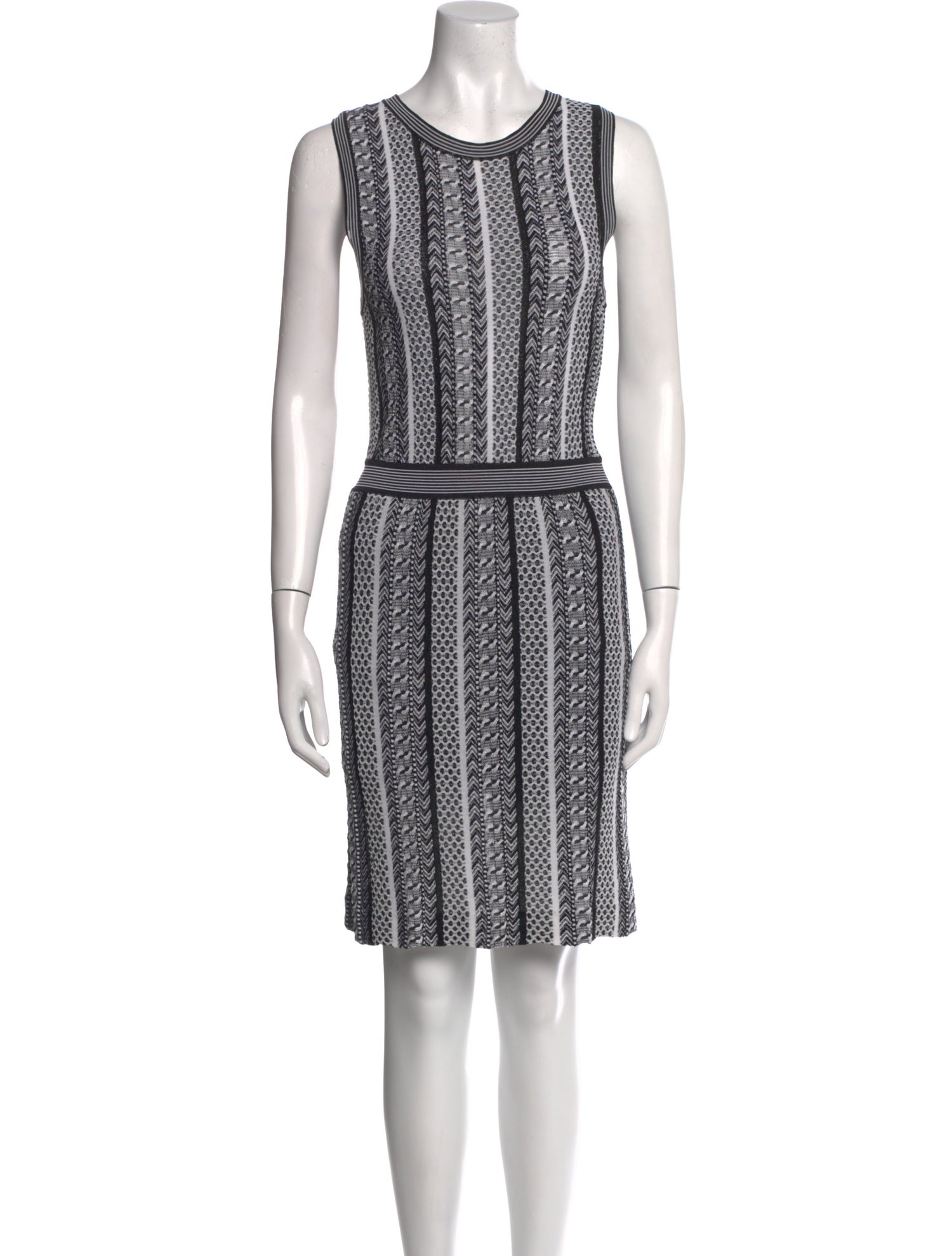 Missoni Striped Knee-Length Dress
