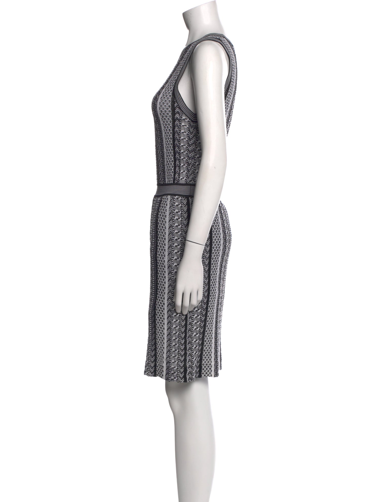 Missoni Striped Knee-Length Dress