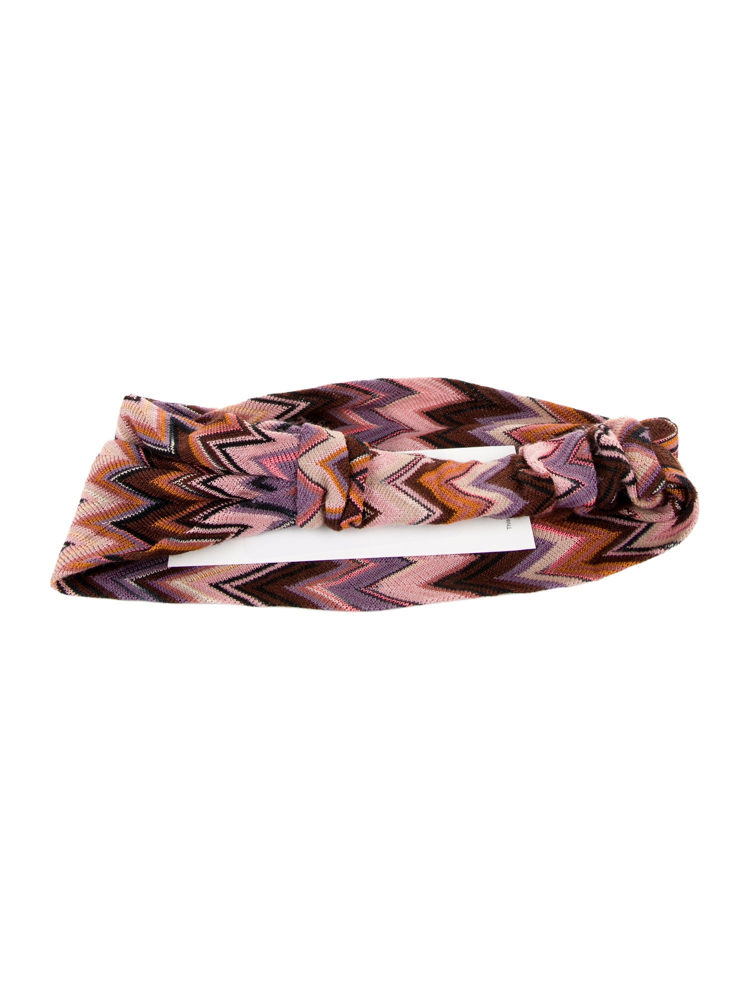 Missoni pattern headband