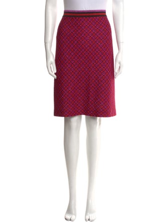 Missoni Printed Knee-Length Skirt