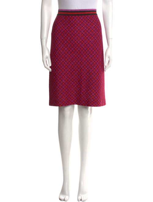 Missoni Printed Knee-Length Skirt