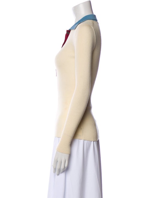 Missoni V-Neck Long Sleeve Polo