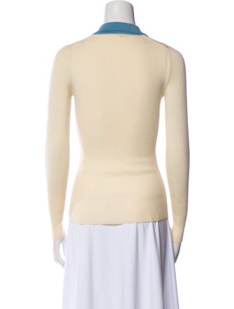 Missoni V-Neck Long Sleeve Polo